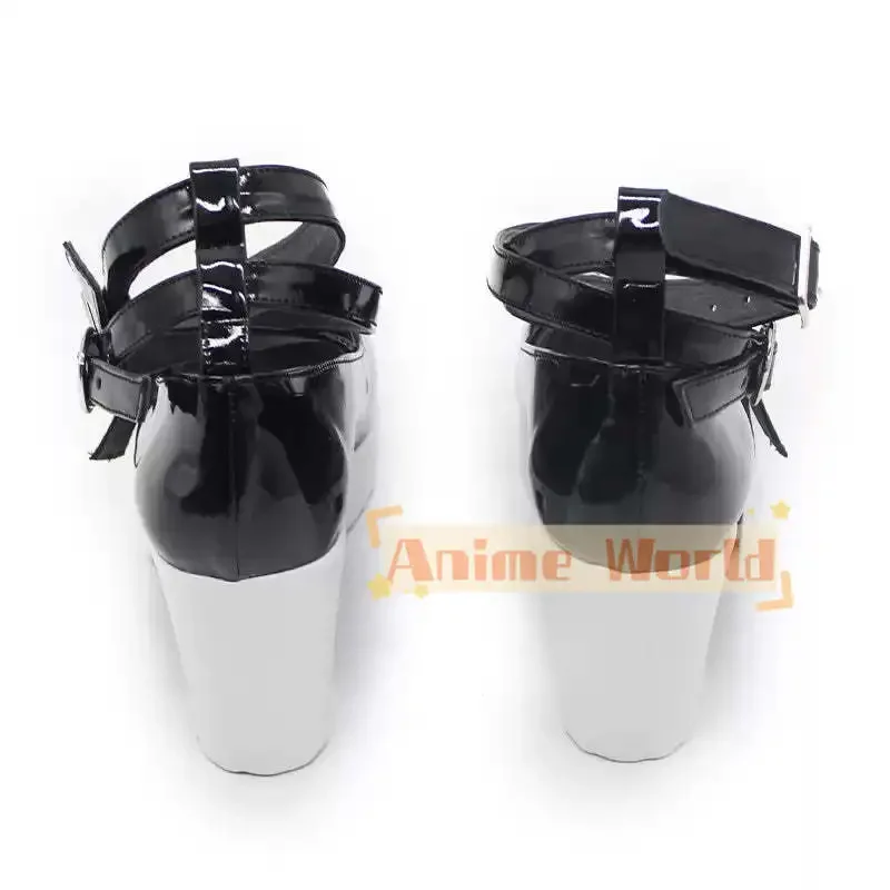 YouTuber virtuale Minato Aqua Quinto costume da cameriera Abito Scarpe cosplay Stivali Puntelli per feste di carnevale di Halloween su misura