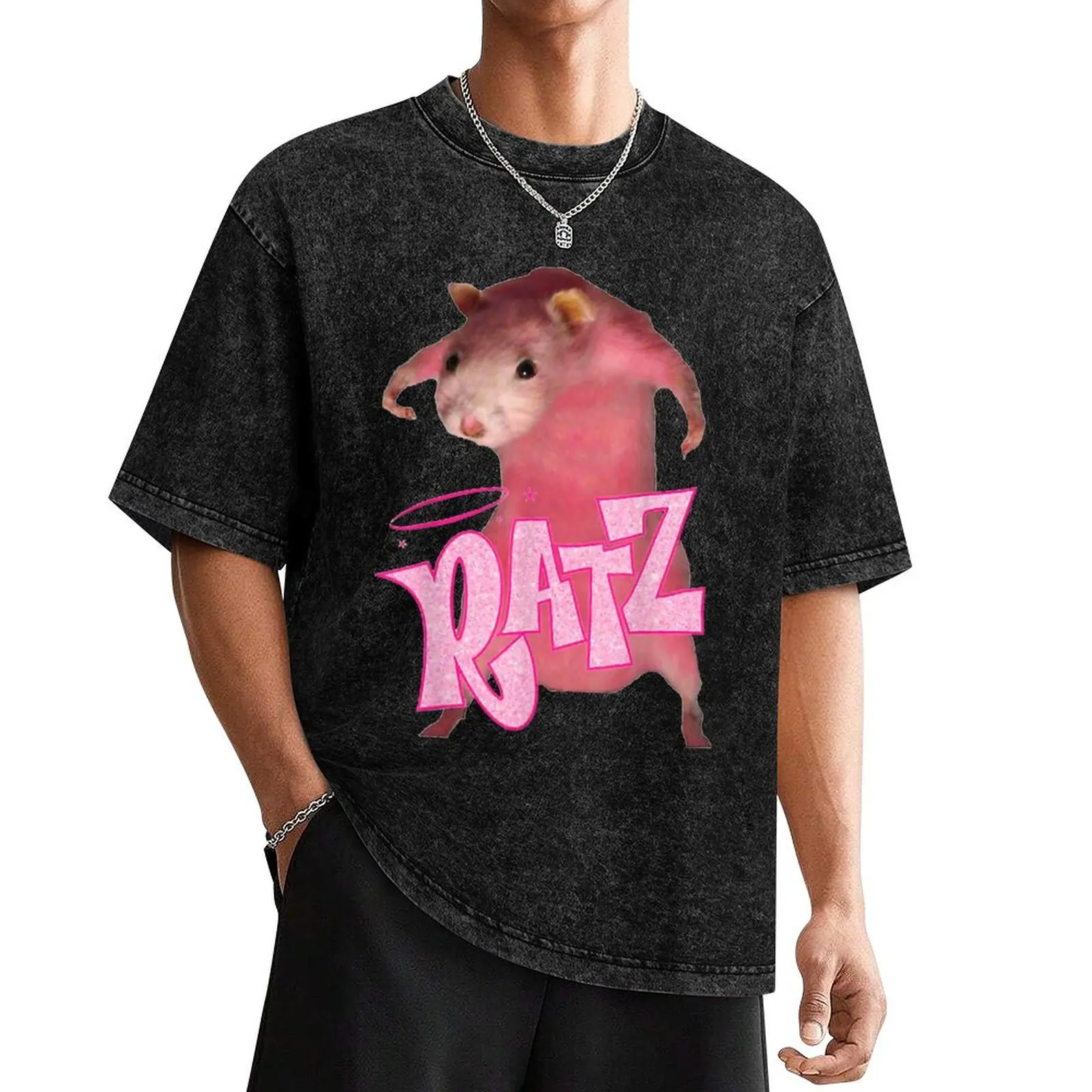 

Ratz Pink Meme Best Tee For Fans Men Women Child Sons T-Shirt Luxury man Louboutins oversizeds Man t-shirt mens graphic t-shirts