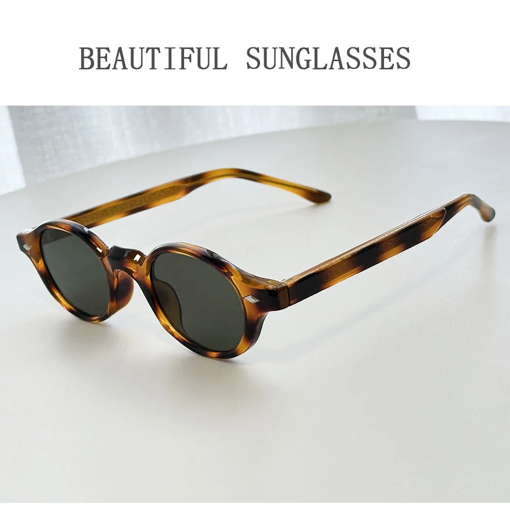 Vintage Sonnenbrillen Für Männer Oval Mode Sonnenbrillen Outdoor Oculos Urlaub Gläser Sonnenbrille Dropshipping Gafas Lentes Lunette – Detail 8