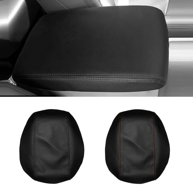 For Toyota Highlander 2008 2009 2010 2011 2012 2013 Car Central Control Armrest Box Cover Microfiber Leather Protective Trim