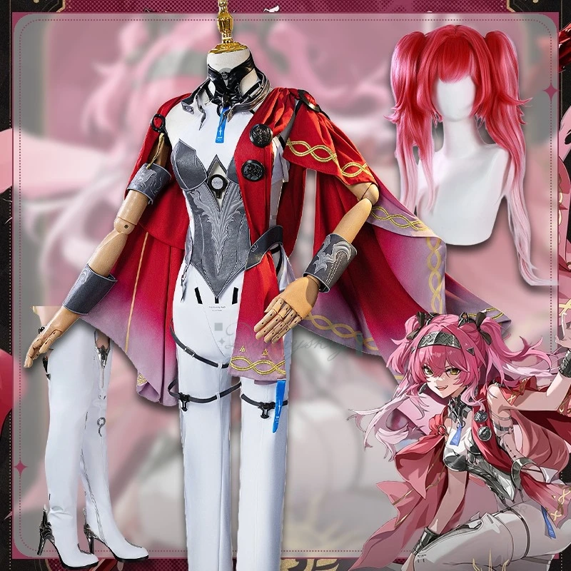 

Lupa Косплей Костюм Игра Wuthering Waves Парик Обувь Костюмы Парик Платье Наряд Униформа Карнавал Хэллоуин Вечеринка Ролевые Игры Полный Комплект