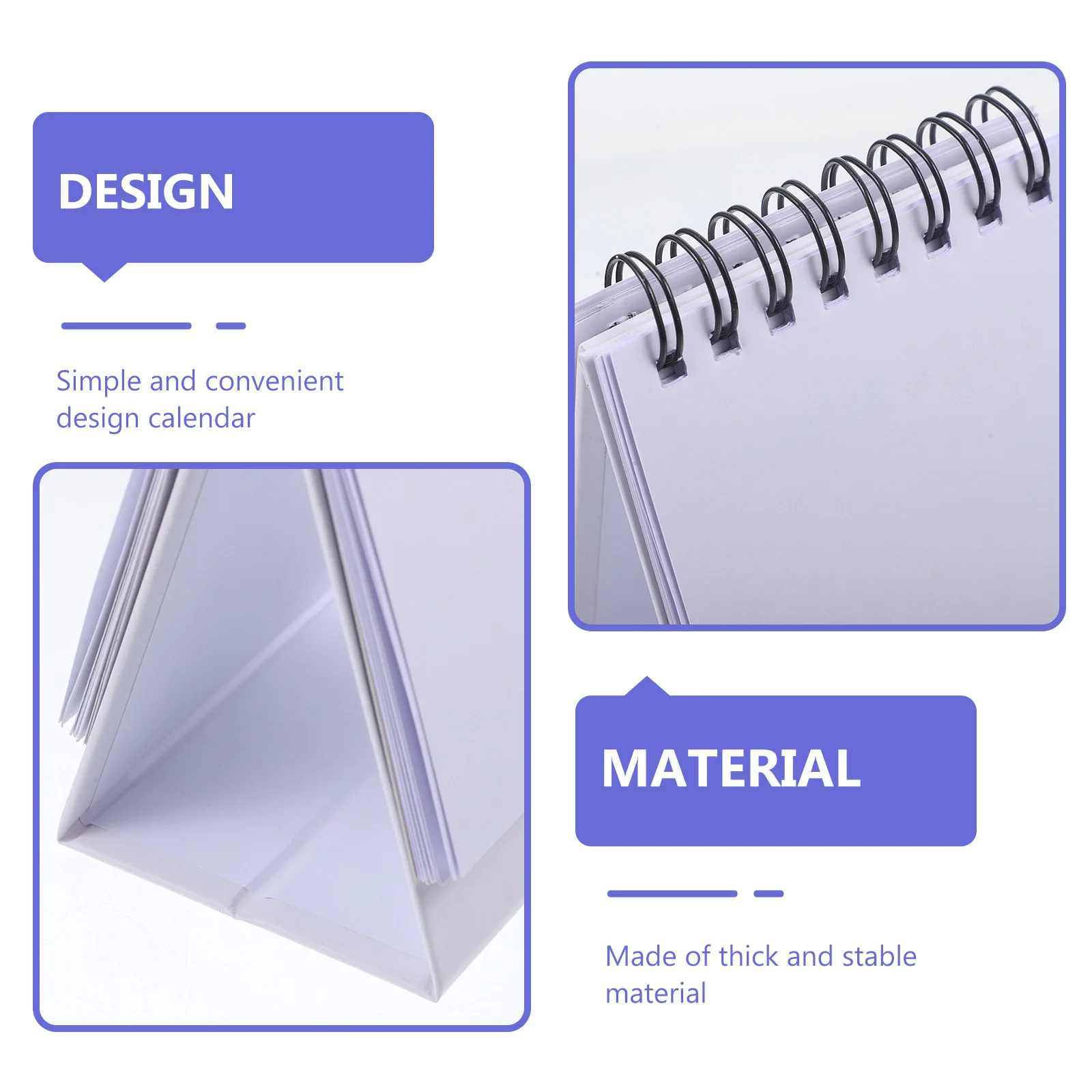 

Mini Desk 2024 Stand Flip For Office Home Desktop Table Decorative Monthly Calendar Freestanding Functional