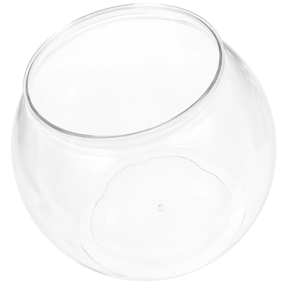 Rennet to Make Fresh Cheese Fish Tank Plastic Bowls Drinks Globe Container Desktop Transparent Office