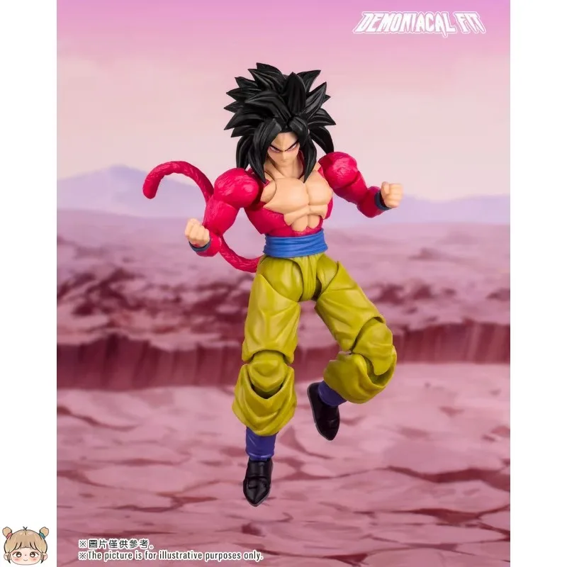 Demoniacal Fit Dragon Ball Super Saiyan SSj4 Goku UNTAMED POWER Animation Model Action Figure Toys Collection Gifts view 4