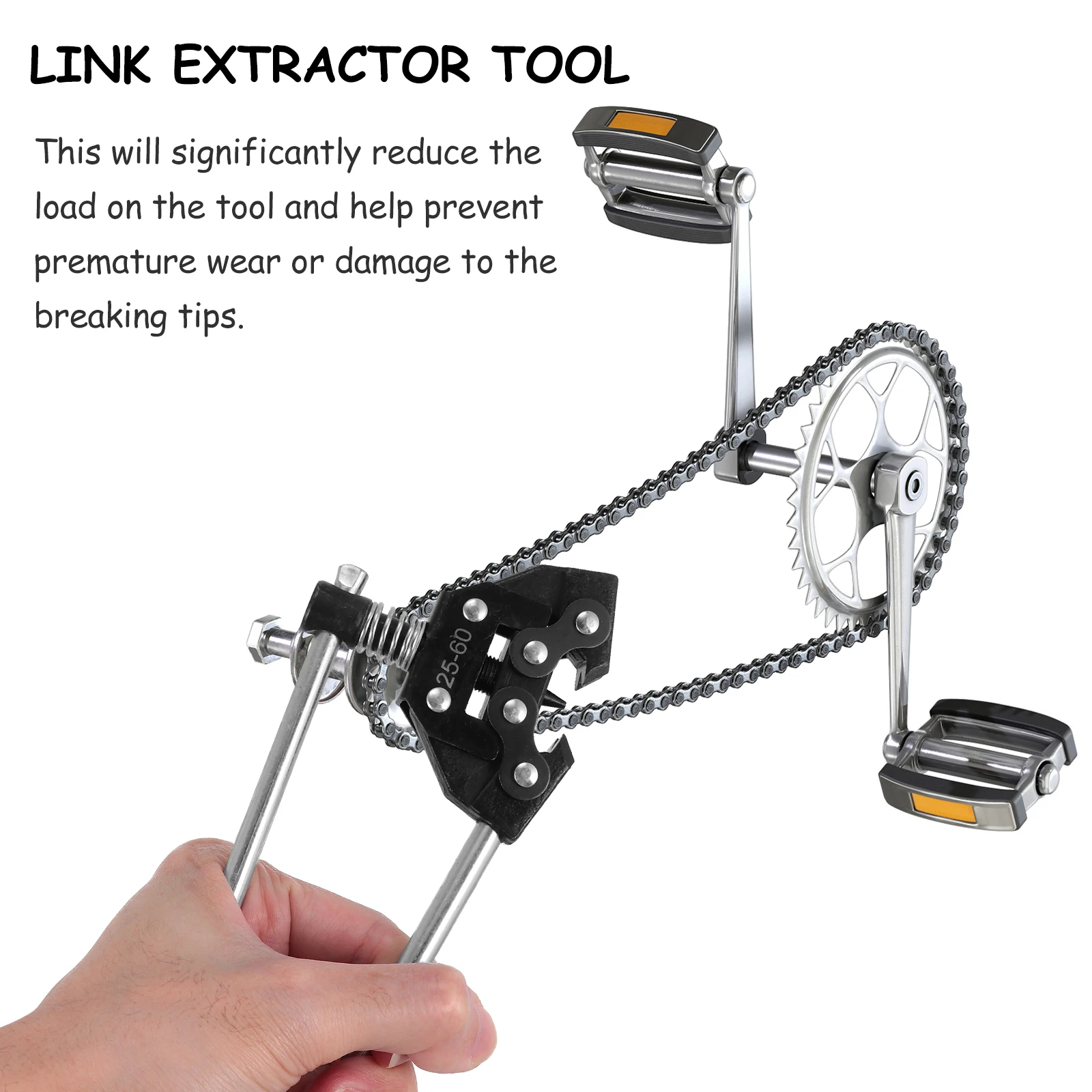 

1pc Motorcycle Breaker Bicycles Cutter Link Extractor Tool Chain Splitter Bike Repair Accessories Chain Rivet Tool