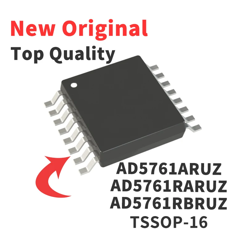 1 PCS AD5761ARUZ AD5761RARUZ AD5761RBRUZ TSSOP-16 New Original Chip IC