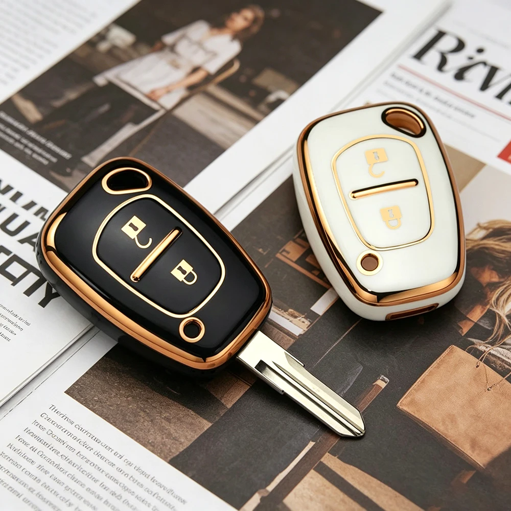 TPU Car Key Case Cover for Renault Kangoo Traffic 2012 Clio 2004 Master for Nissan Interstar Opel Vivaro 2003 Movano Shell Fob