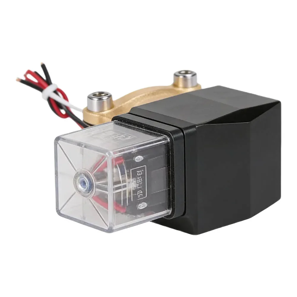 Electric Solenoid Valve 1/2'' DN15 Normally Closed Brass Electric Solenoid Magnetic Valve For Water Control DC 24V