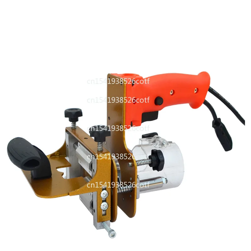 

New woodworking invisible parts 2-in-1 slotter die trimming machine milling cutter connector
