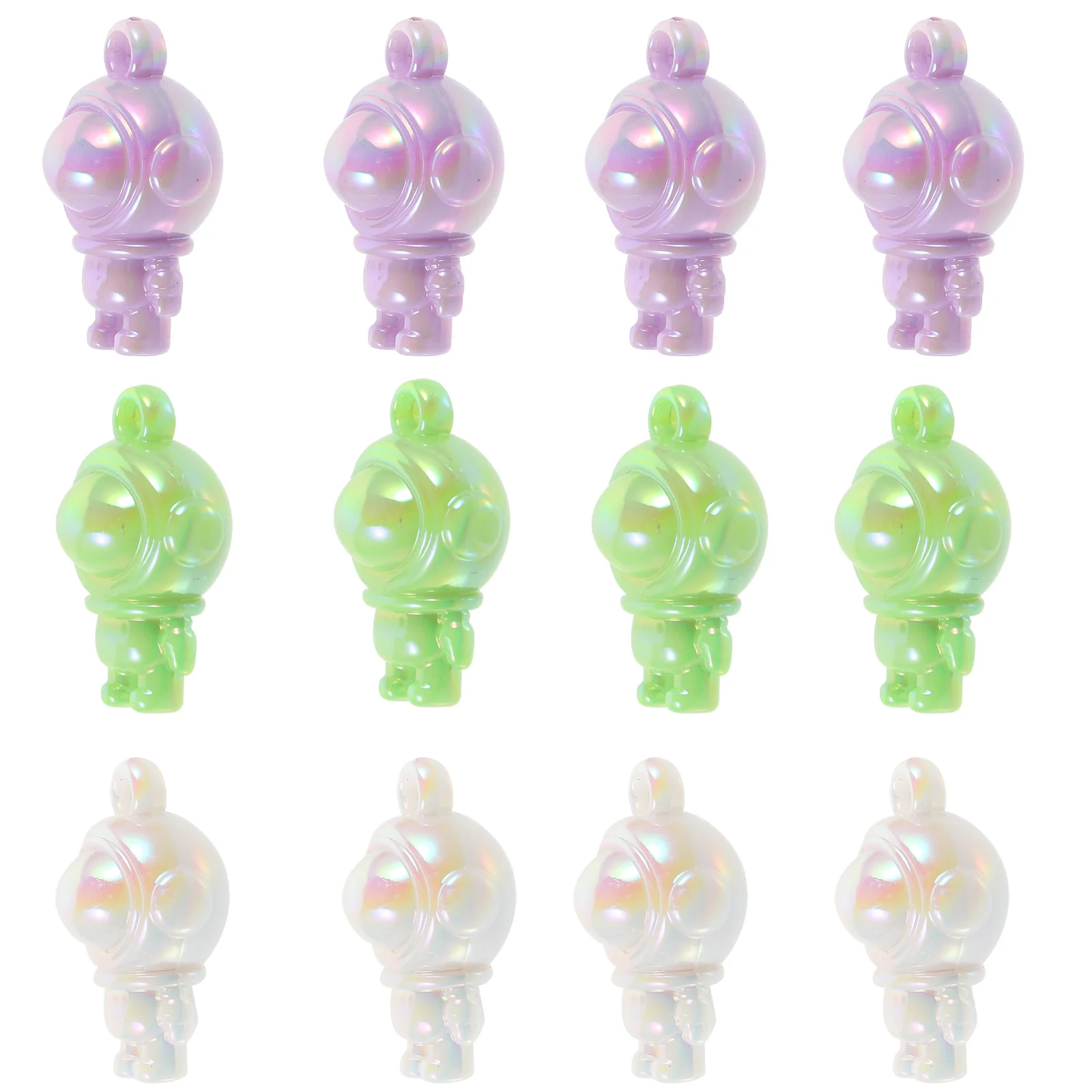 

30Pcs Astronaut Acrylic Charms Pendants DIY Earrings Necklace Bracelet Handmade Decorations for Crafts Astronaut Charms