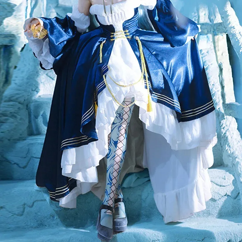 

DY20Hatsune Miku Cosplay Costume 39 Party Moon Dress Clothing Accessories Set Anime Carnival Stage Show Magnificent Suit Girl Ou