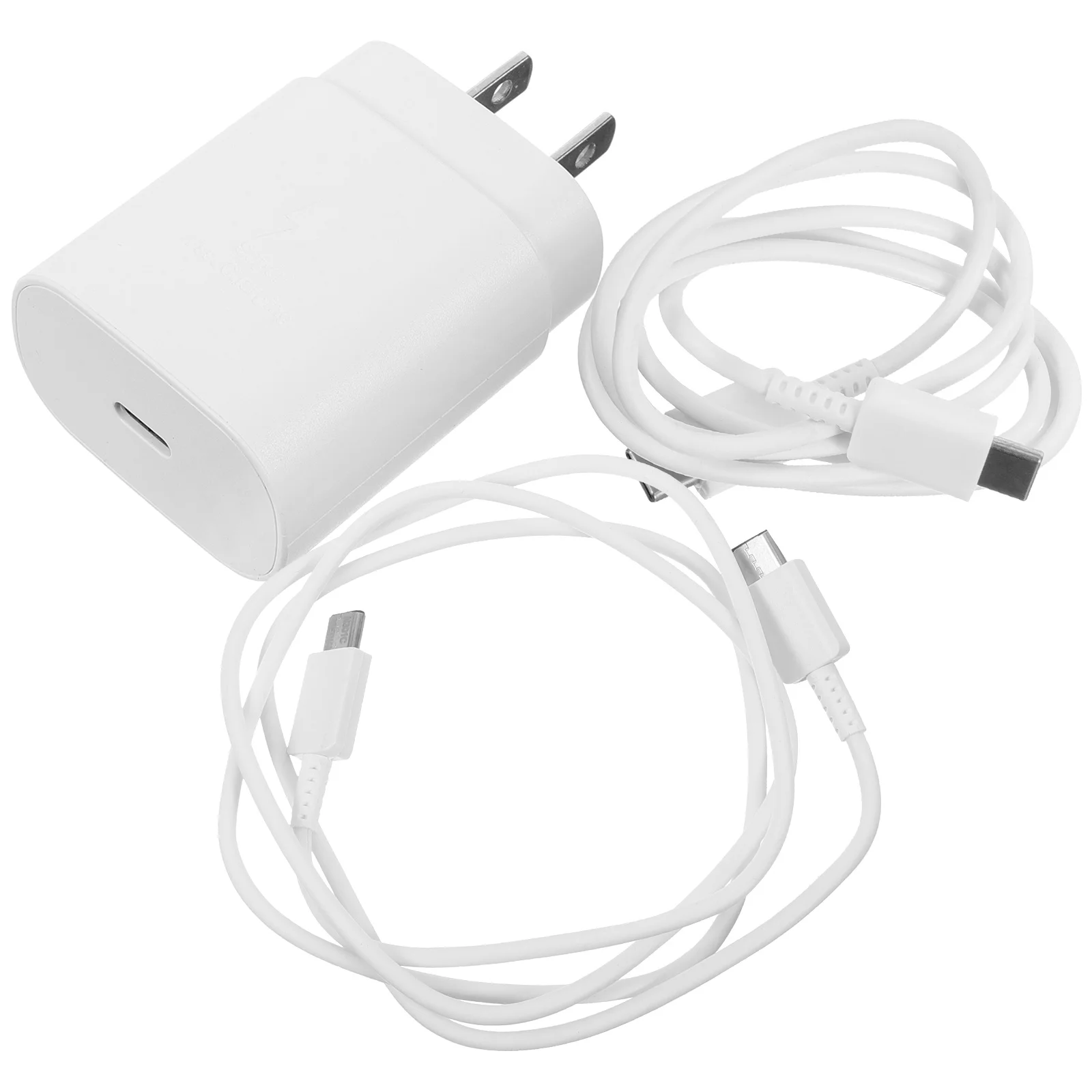 25w Fast Charging Chargers Plug Metal USB Wall with Cable