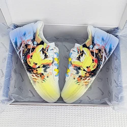 Neue original Cartoon Pokémon Prinzessin niedlichen Freizeit schuhe rutsch feste Soft Bottom Sportschuhe Freundin Geschenk