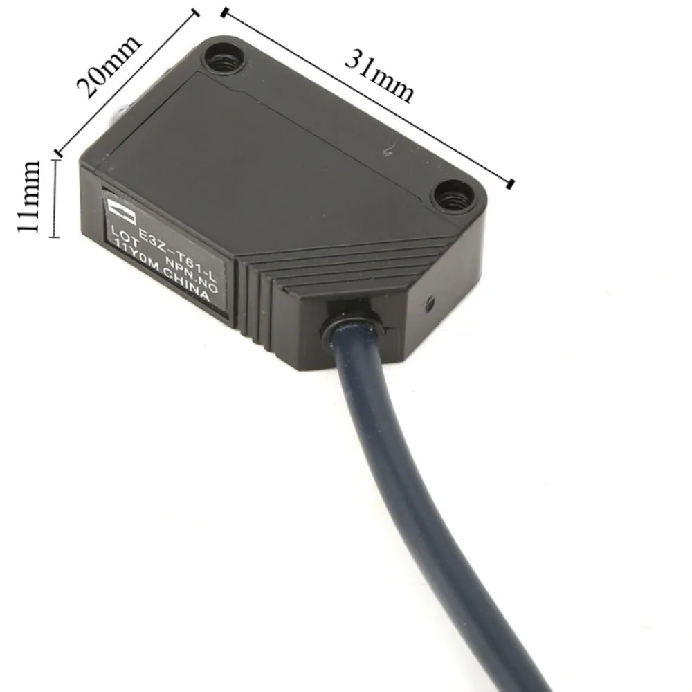 Sensor Equipment E3Z-T61 Photoelectric Switch Sensor DC 12-24V 10M Detection Proximity Switch NPN Output Infrared Sensor Robot