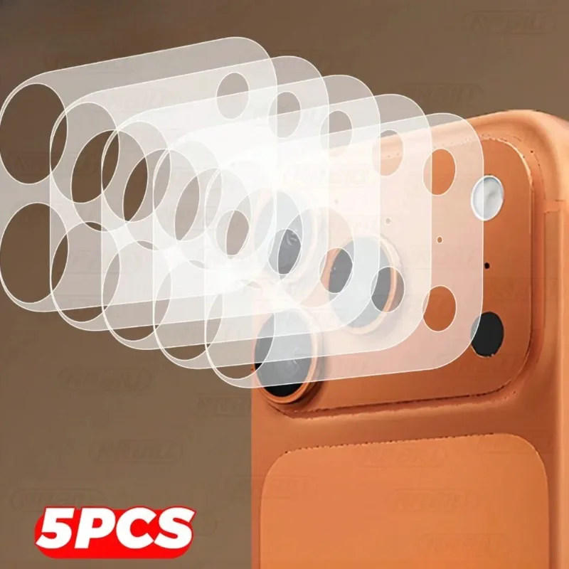 5Pcs Matte Lens Film For IPhone 17 Pro Max 17 Pro 17 Air 17 Phone Accessories   Anti Fingerprint Anti Scratch Durable