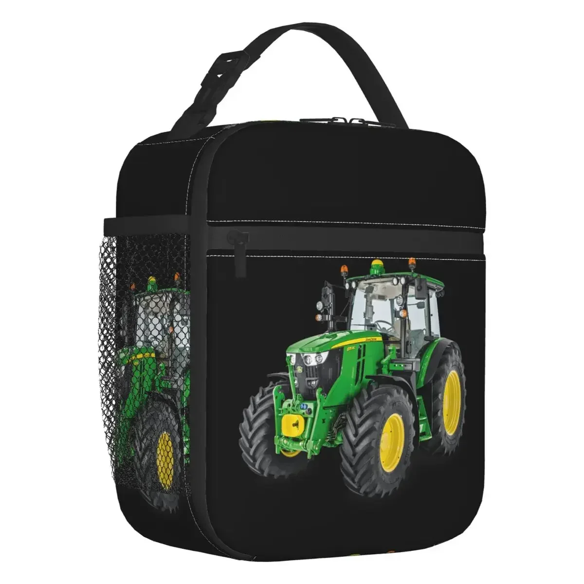 

Tractor Insulated Lunch Bag for Outdoor Picnic Resuable Thermal Cooler Lunch Box Women Children