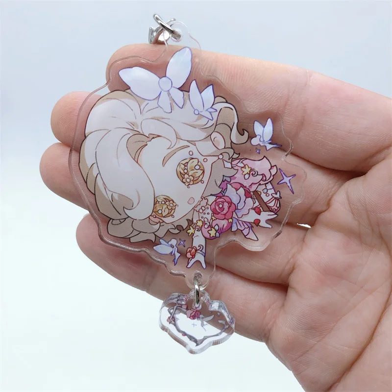 لعبة الهوية VQi Shiyi Ivy Emma Woods ملحقات سلسلة المفاتيح التأثيرية هدية قلادة كرتونية #2