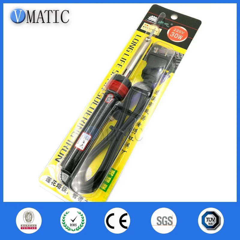 Free Shipping 1Pc 30 Watts Electric Soldering Iron Solder Tool , Professional Quality Soldering Tools Long Life Tip