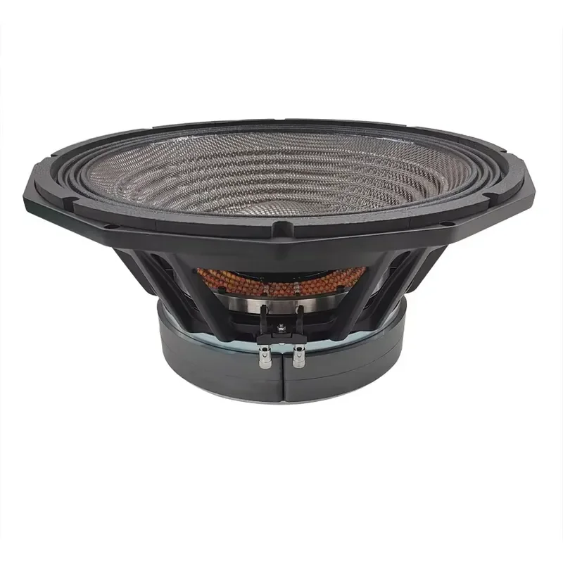 Professional 18-inch carbon fiber cone dual 280mm ferrite 5-inch voice coil woofer for DJs, bars, clubs and performance