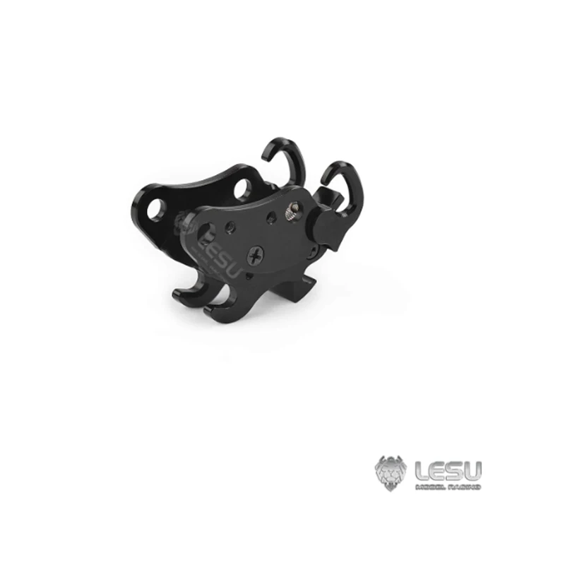 RC 1/14 Metall Manueller Schnellwechsler für Tamiya Hydraulikbagger Mini-Baggermodell für SCANIA MAN VOLVO LKW DIY-Teile – Detail 3