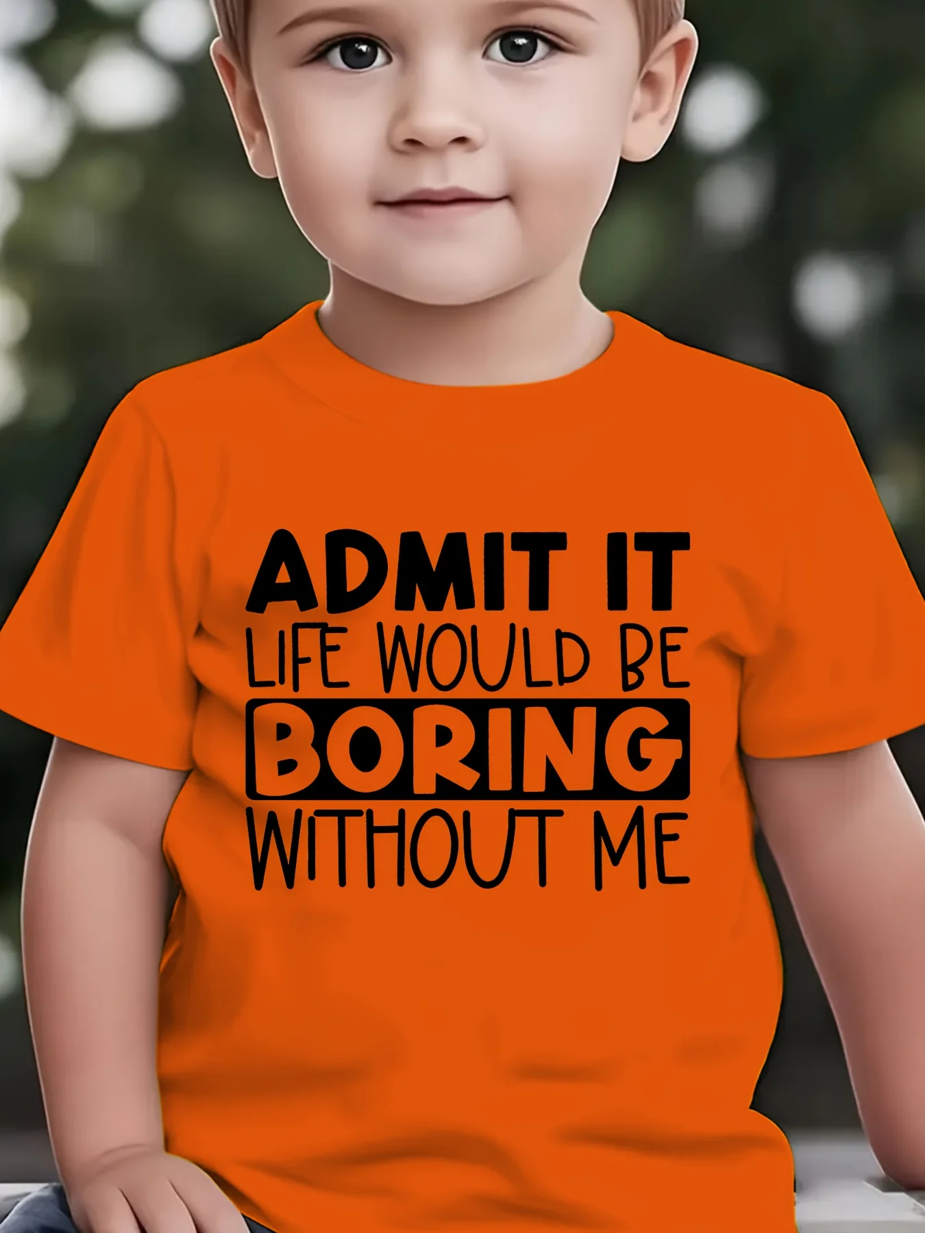 Children's Fashionable Short Sleeved Shirt 