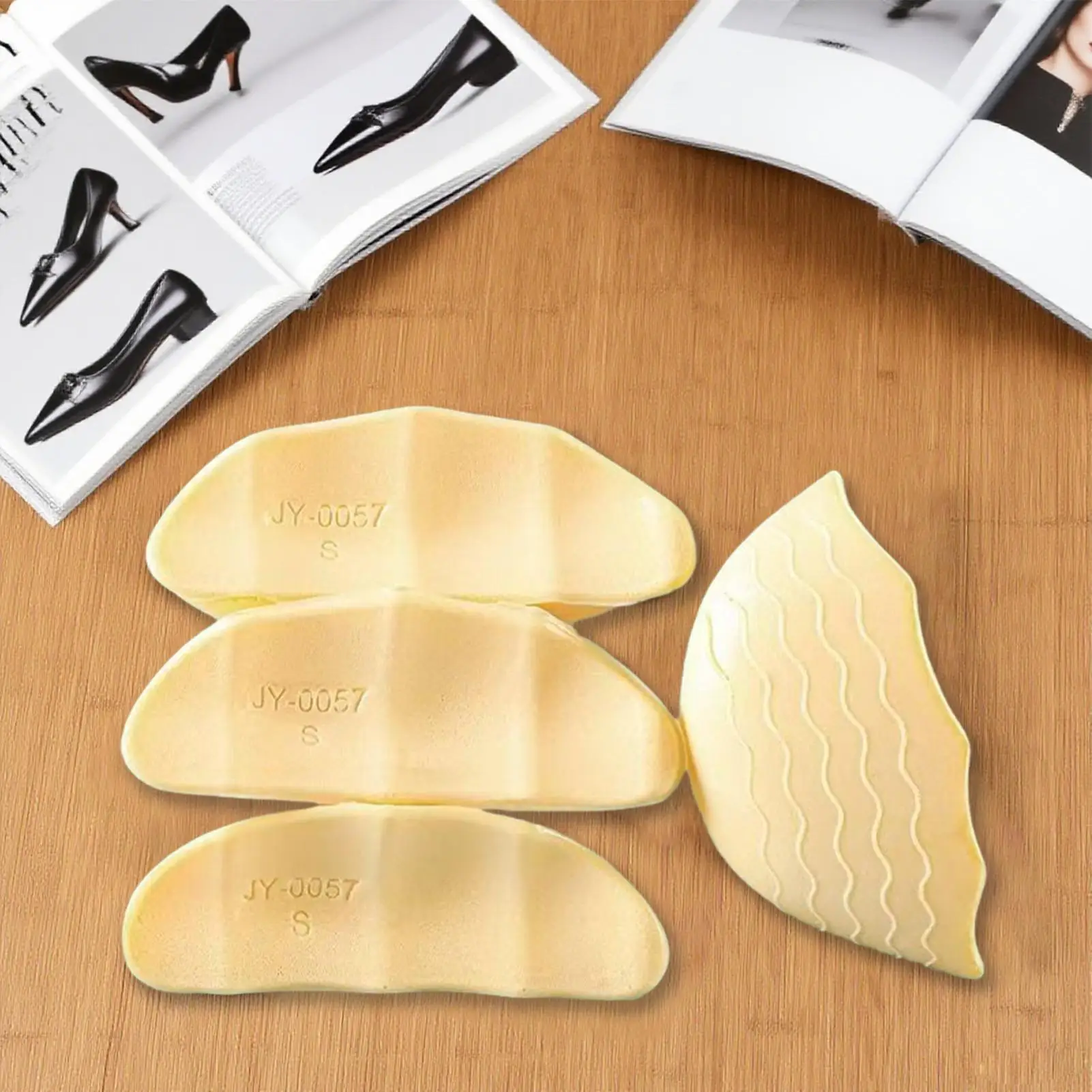 Toe Inserts For Heels 3 Pairs Shoe Too Big Insert Non-Slip PU Foam Foot Spacers Breathable For Elderly Men Women Dance Boots