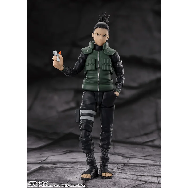 متوفر في المخزون الأصلي بانداي S.H.Figuarts SHF Shikamaru نارا بريليانت ستراتيجيست أنيمي عمل جمع أرقام نموذج اللعب