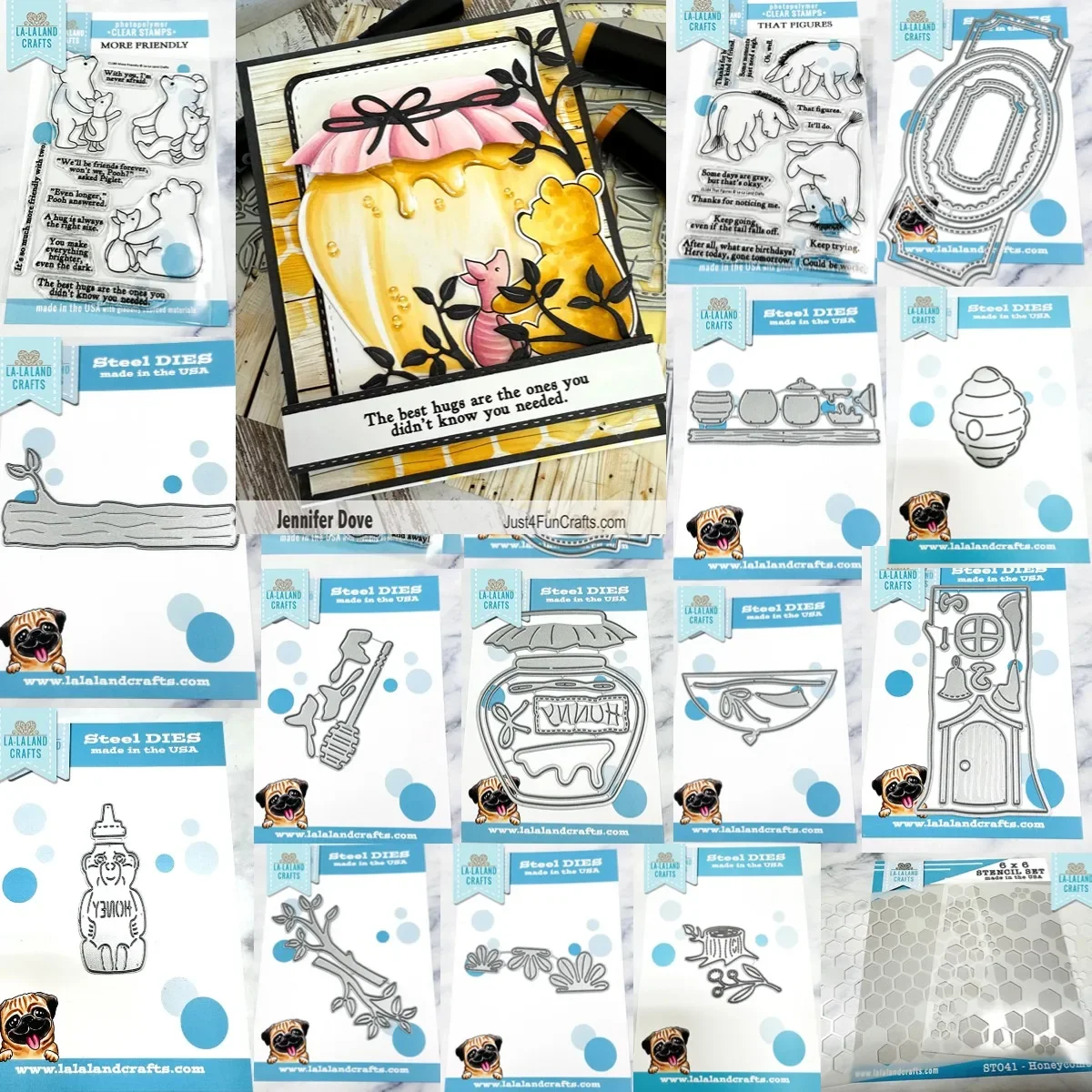 Lalalandcrafts More Friendly Clear Dies Stamps Scrapbook Diary Decoration Stencil Embossing Template DIY Greeting Card Handmade