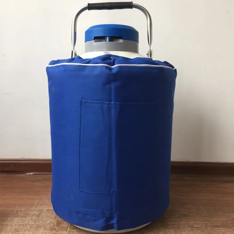 Portable liquid nitrogen ice cream container cryogenic tank Dewar liquid nitrogen container with liquid nitrogen tank