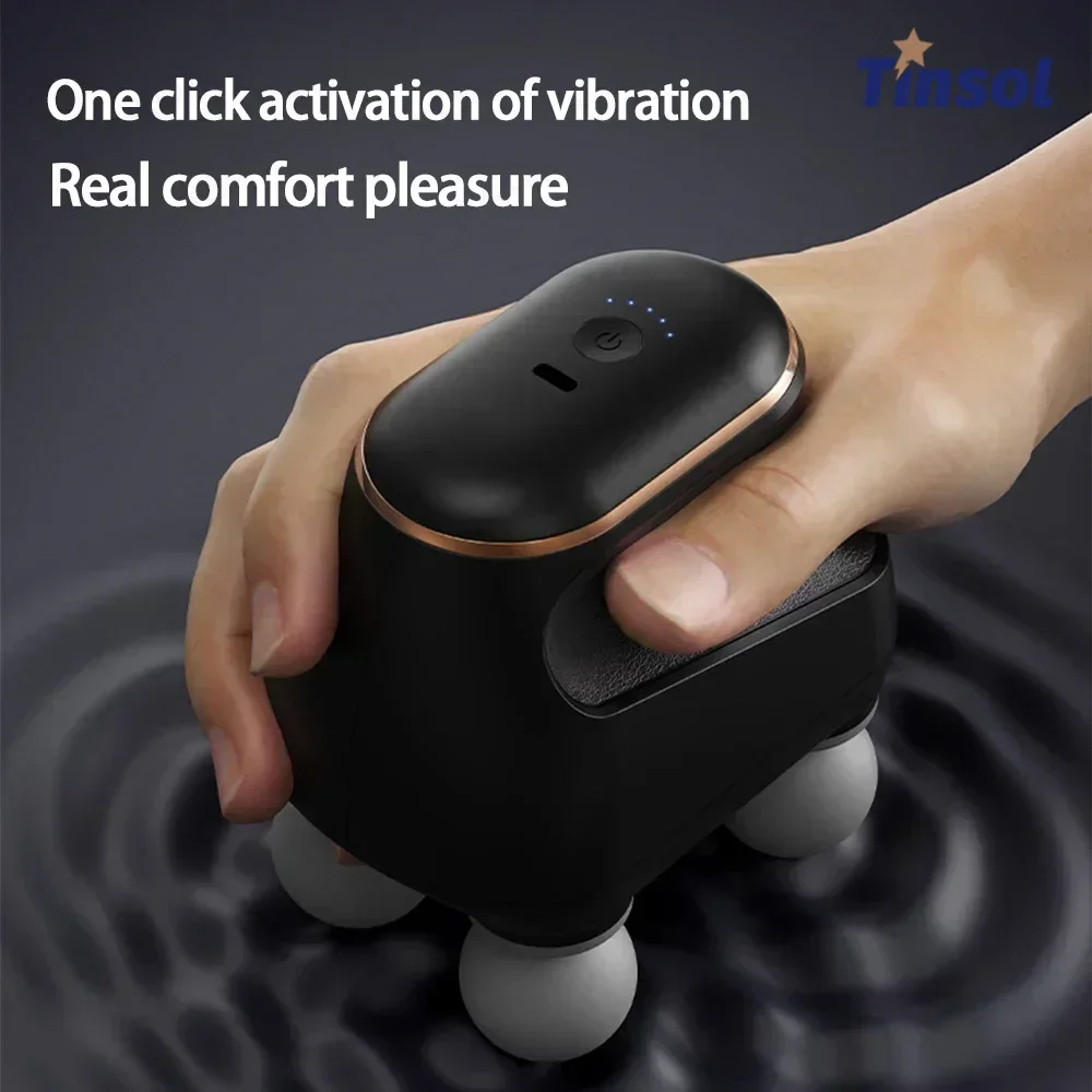 

mini portable fascia gun muscle massage gun head high frequency fitness muscle relaxation cervical spine massager