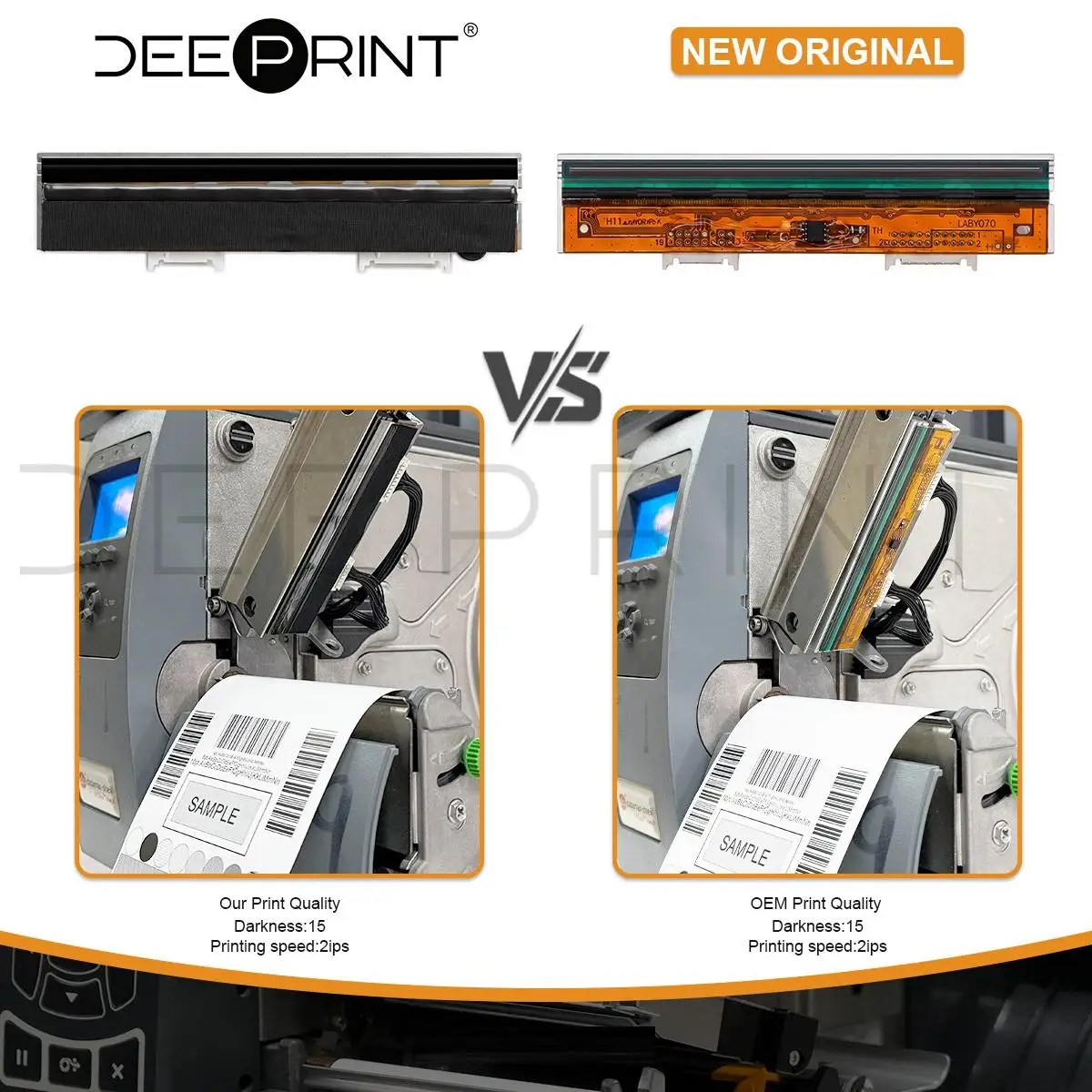 PHD20-2261-01 203DPI Thermal Printhead for Datamax M-4206 Mark II Barcode Label Printers Print Head | 3-Month Warranty