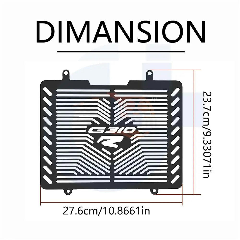 For BMW G310R G 310 R Radiator Guard 2016 - 2017 2018 2023 2022 2021 2020 2019 2018 2024 Radiator Grille Guard Cover Protector