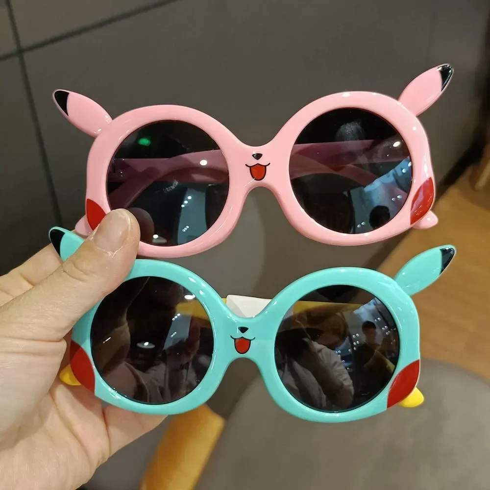 Anime Pokemon Sunglasses Pikachu Cartoon Figrues Glasses Children Boys Girls Sunglasses Cute Decoration Kids Toy Gifts