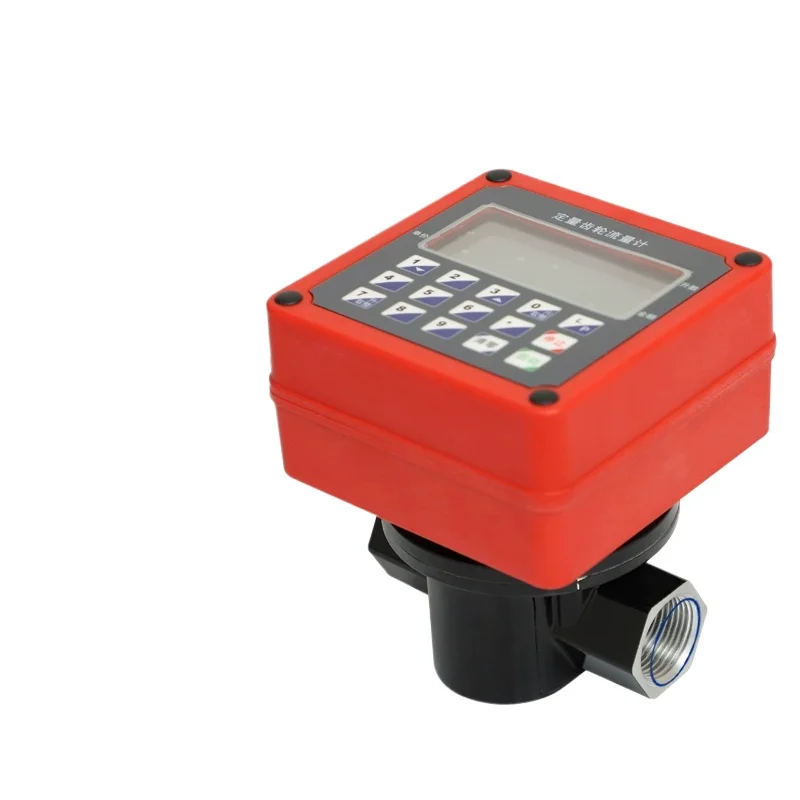 

12V/24V/220V Digital Oval Gear Flow Meter Industrial Aluminumfor Diesel Fuel Chemical Liquid Volumetric High Precision