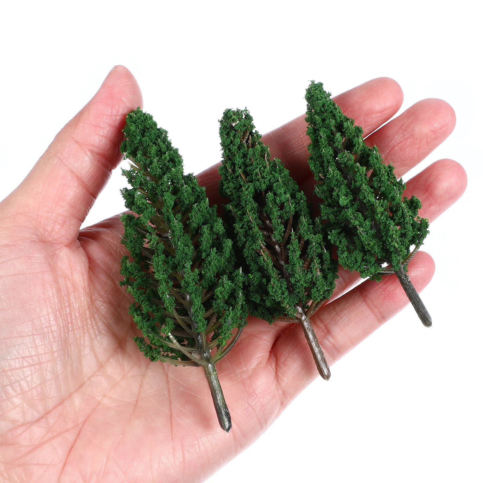 

24 Pcs Model Trees 7 8 5cm 9 5cm Mini Trees for DIY Landscapes Crafts Railway Scenery Sand Table Accessories Tree Decor