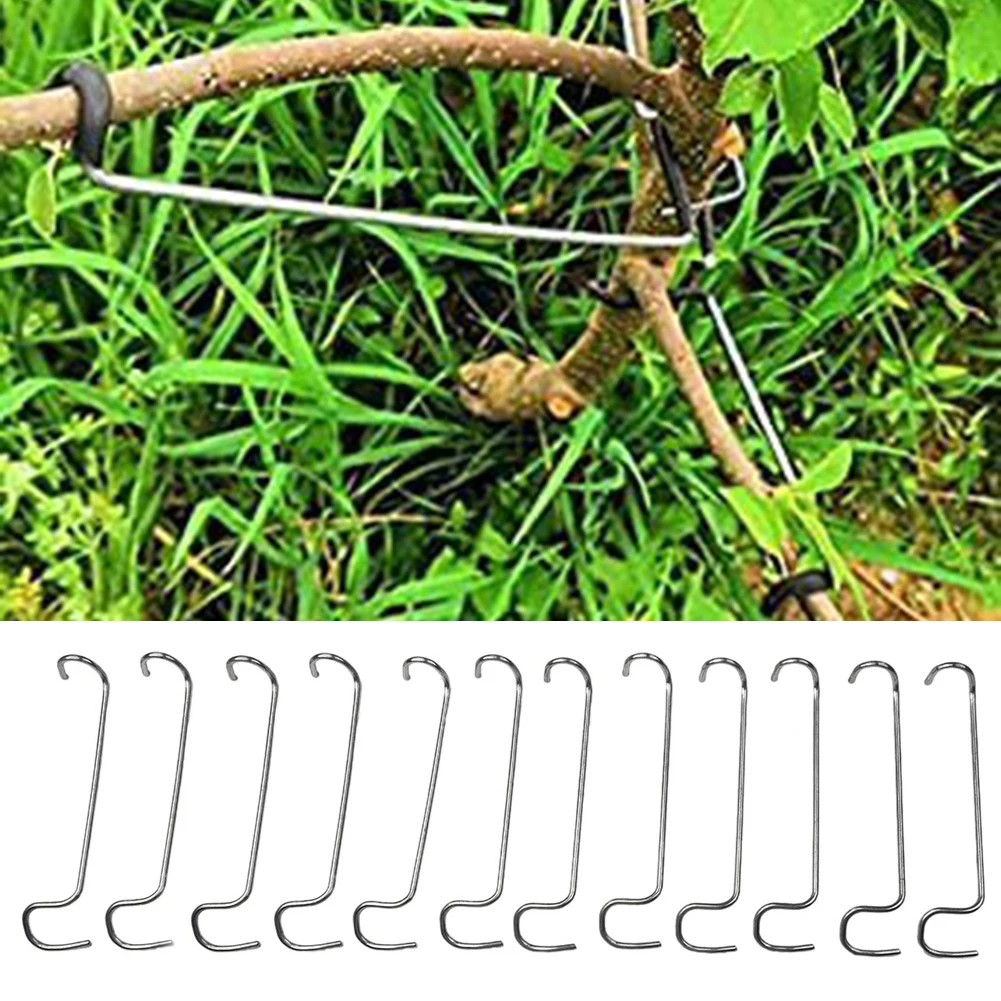 12Pcs Adjustable Tree Branch Shaper Tool Stainless Steel Limb Spreaders For Fruit Trees Gardening Support Sapling Training Kit