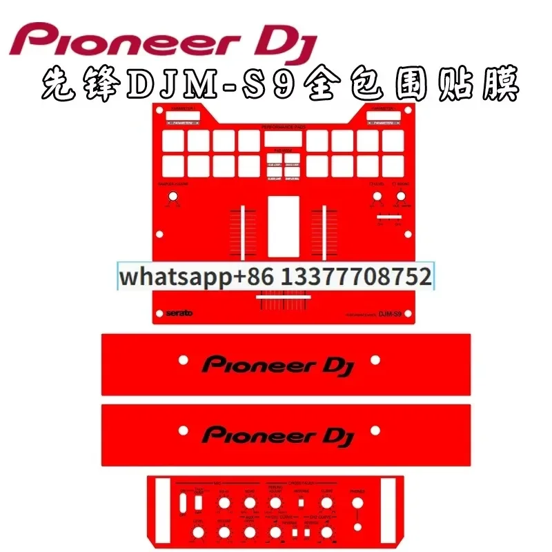 

forskin DJM-S9 mixer sticker multicolor optional panel all-enclosed scratch-proof protective sticker stock