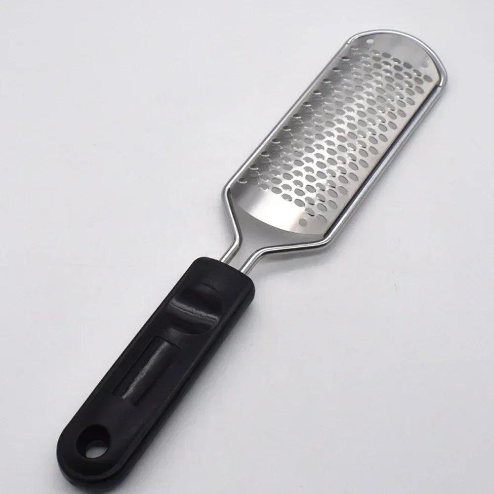 Stainless Steel Brush Scrubber Heel Callus Dead Skin Remover Exfoliating Professional Feet Care Tool Foot Rasp File Pedicure 네일