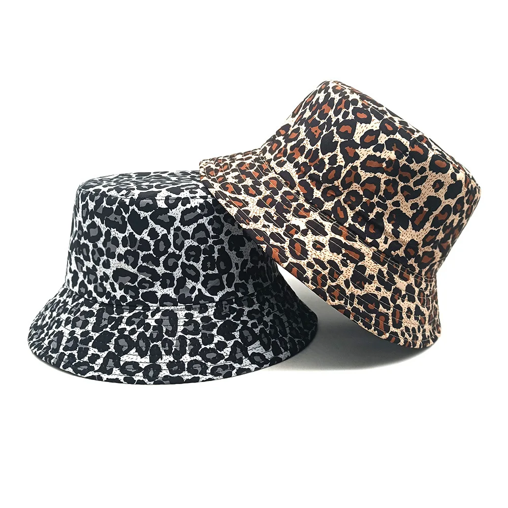 Klassischer Fischerhut mit Leopardenmuster, Unisex-Mode-Sonnenschutz-Fischerhut, Sommer-Sonnenschutz-Panamahut für Outdoor-Strandreisen