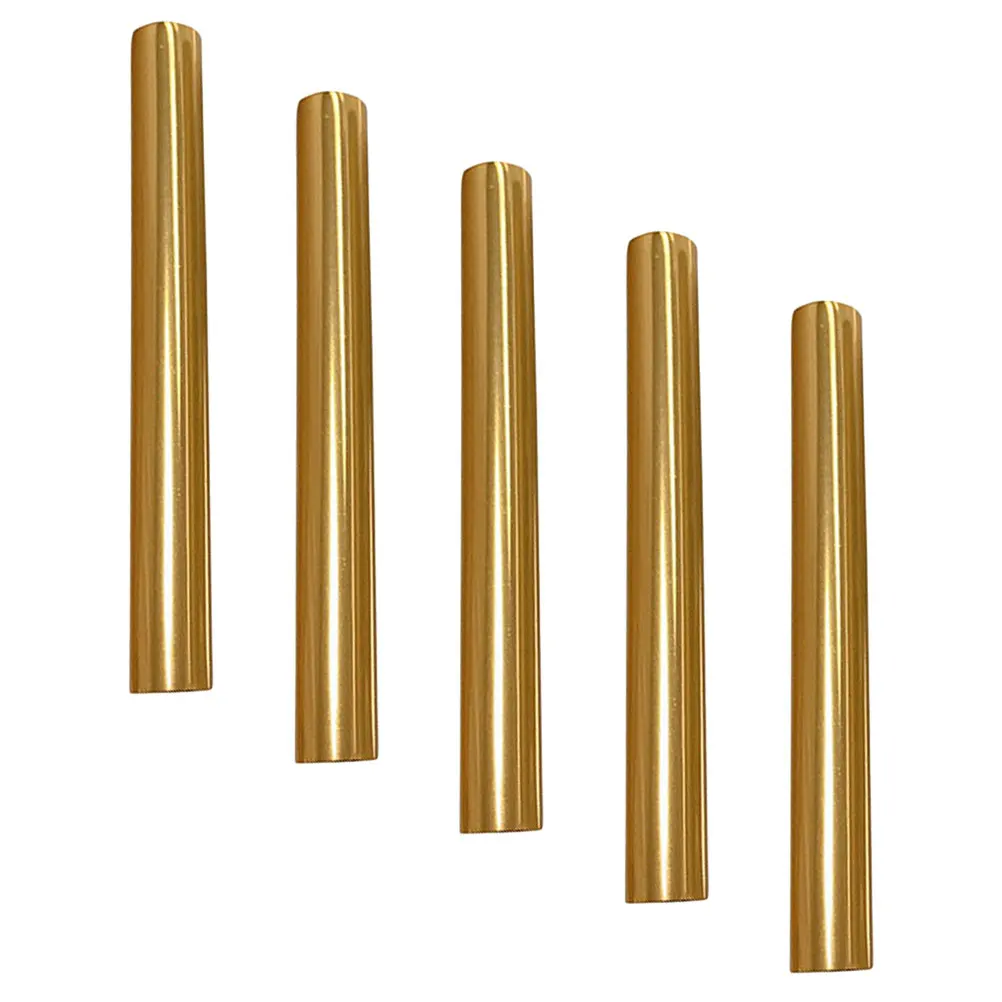 5 個ネイルブラシカバー金属マニキュアペンキャップ亜鉛合金保護遮光ペントップ装飾ネイルアートサロン供給