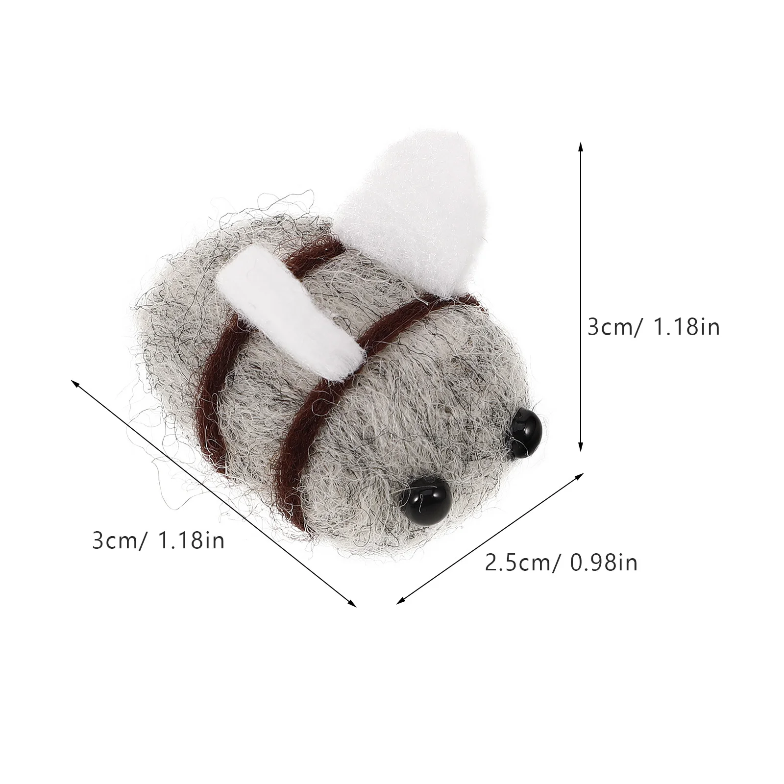 10 قطعة ورأى النحل الحرف الصغيرة اليدوية النحل اكسسوارات الزينة المسطحة DIY بها بنفسك النحل الصغيرة ورأى الحيوانات الطرف الديكور