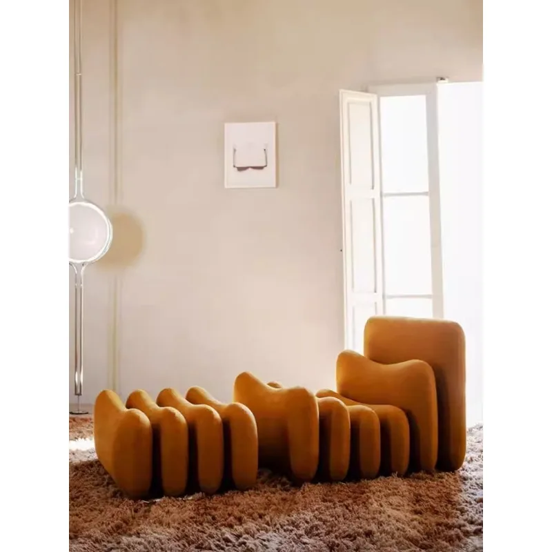 Modular sofa antique designer living room leisure chair