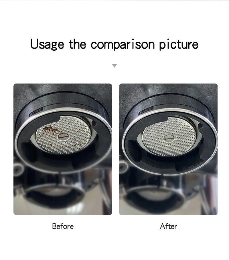Kaffee Puck Bildschirm Fit 51mm 53,5mm 58,5mm Wiederverwendbare Boden Filter Mesh Hitzebeständige Metall Für Espresso zubehör Barista Werkzeug – Detail 4