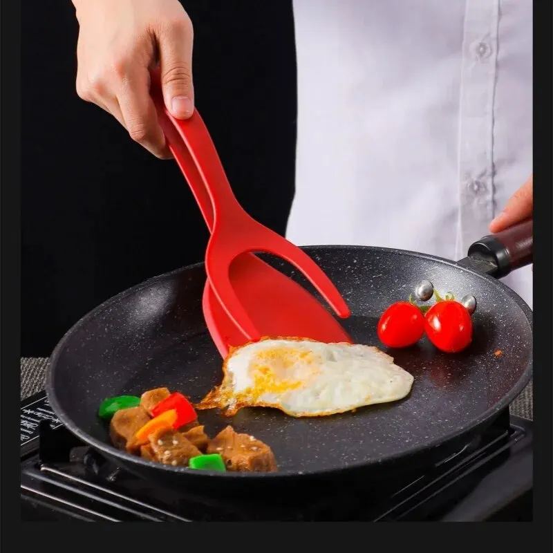 Pancake, Toasted Bread, Fried Egg Clip, Fried Egg Flipping Shovel, Kitchen Tool, Egg Shovel, Beef Steak Shovel, Two In One image 4