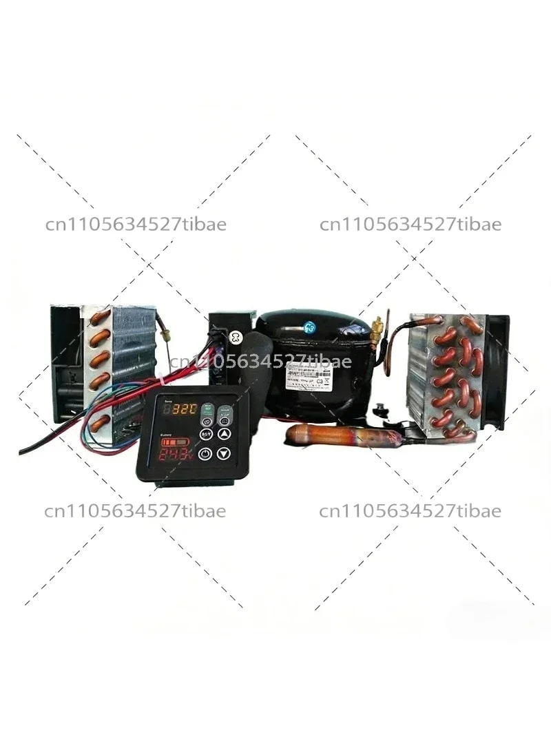 BD35A Mini Air-Cooled Integrated Unit Assembly 12V/24V Start-Up Refrigeration Micro Air Conditioning System for Compact Spaces