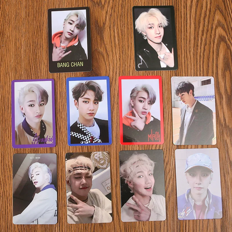 

Новая мужская группа SKZOO со звездой, маленькая открытка, милая периферийная мужская группа, маленькая открытка в подарок