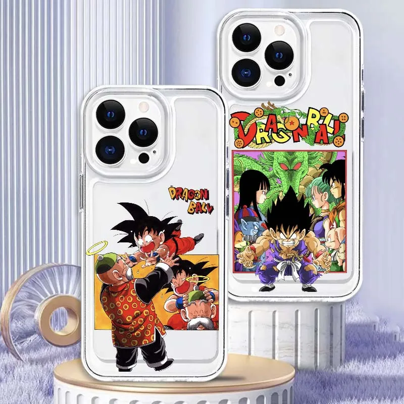

D-Dragon Balls Cute Pattern Phone Case For Apple iPhone 17 16e 16 15 14 13 12 11 Pro Max Plus Mini Soft Transparent