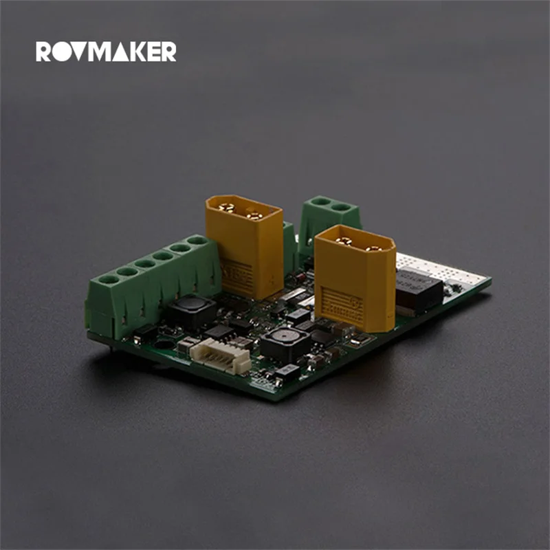 ROVMAKER Underwater Robot Power Management Board Ammeter Distribution Module MOS High Current Switch for RC AUV ROV