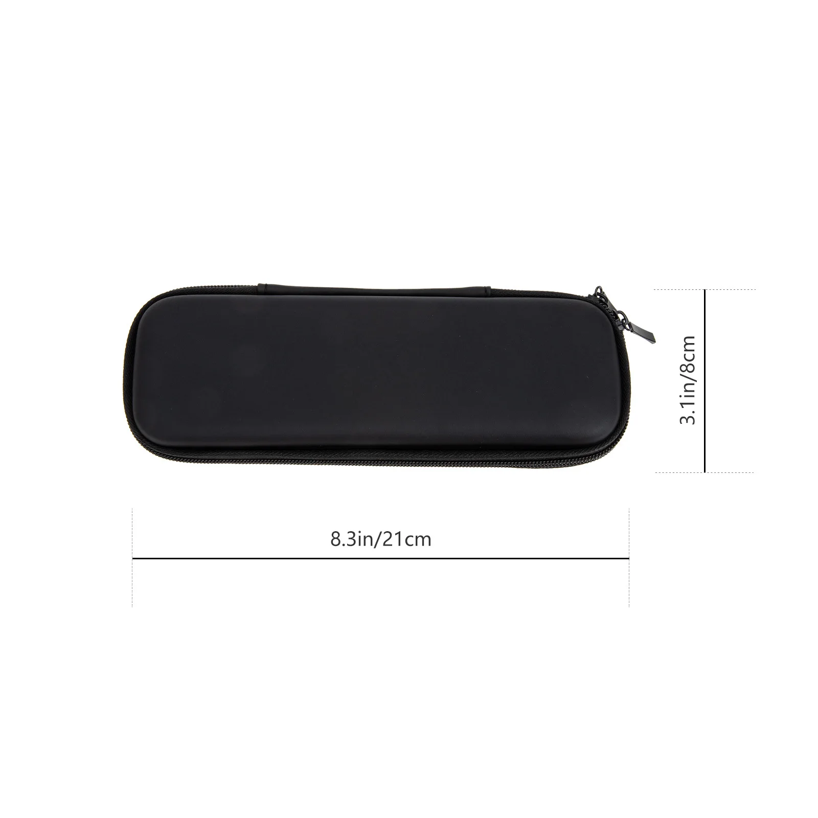 Eva Harmonica Storage Bag Black Protective Shockproof Durable Harmonica Carry Case Lightweight Travel Storage Pouch with Zipper
