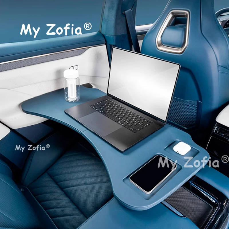 Car Tray Table For Zeekr 7x Car Food and Drinks Folding Tray